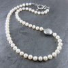 Pearl Necklace & Earring Set
