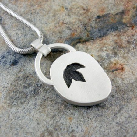 Pilot Mountain Turquoise & Silver Pendant